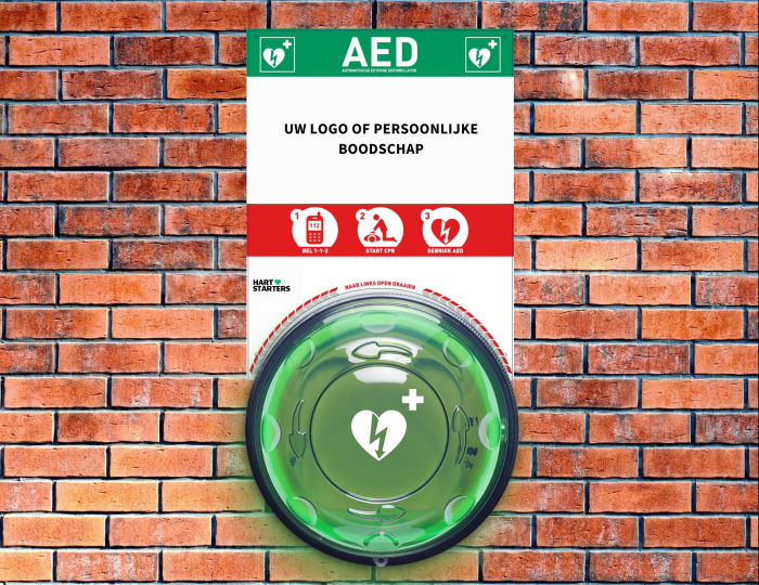 Buiten aed met kast 